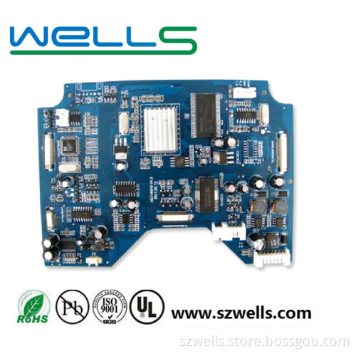 Consumer Electronics Circuit Board with Components